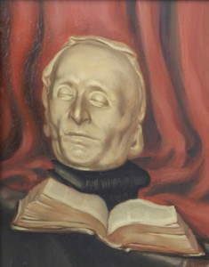 Painting by the artist Charles Sahuguet: Pascal's Mask - 1970